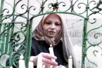 زنده یاد ثریا حکمت در نمایی از فیلم «مشت»