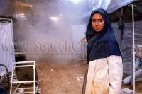 فاطمه صامتی در نمایی از فیلم « مردی شبیه باران»